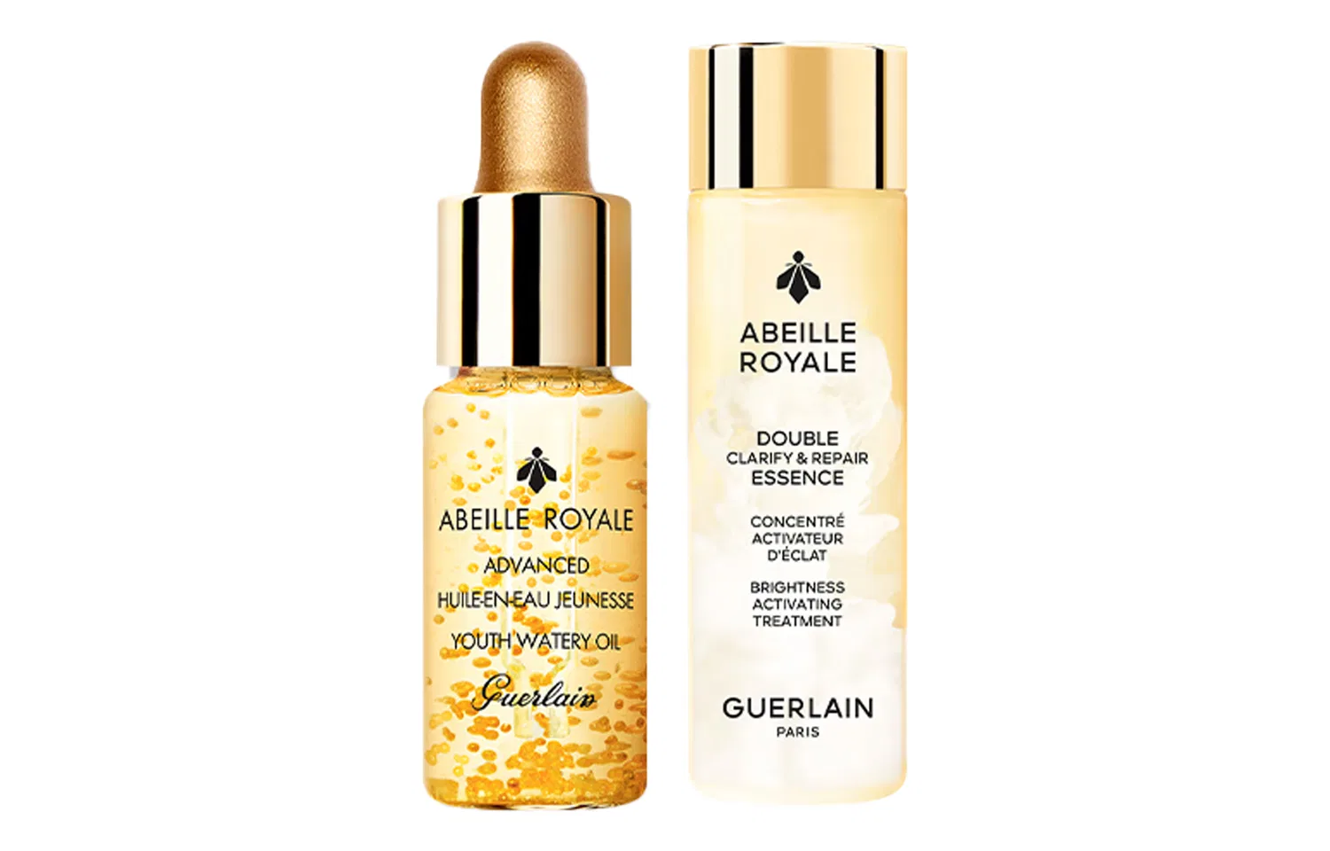 Набор дорожный Guerlain, набор пробников ухода Original Bee Light Bottle, увлажняющий 5ml+15ml