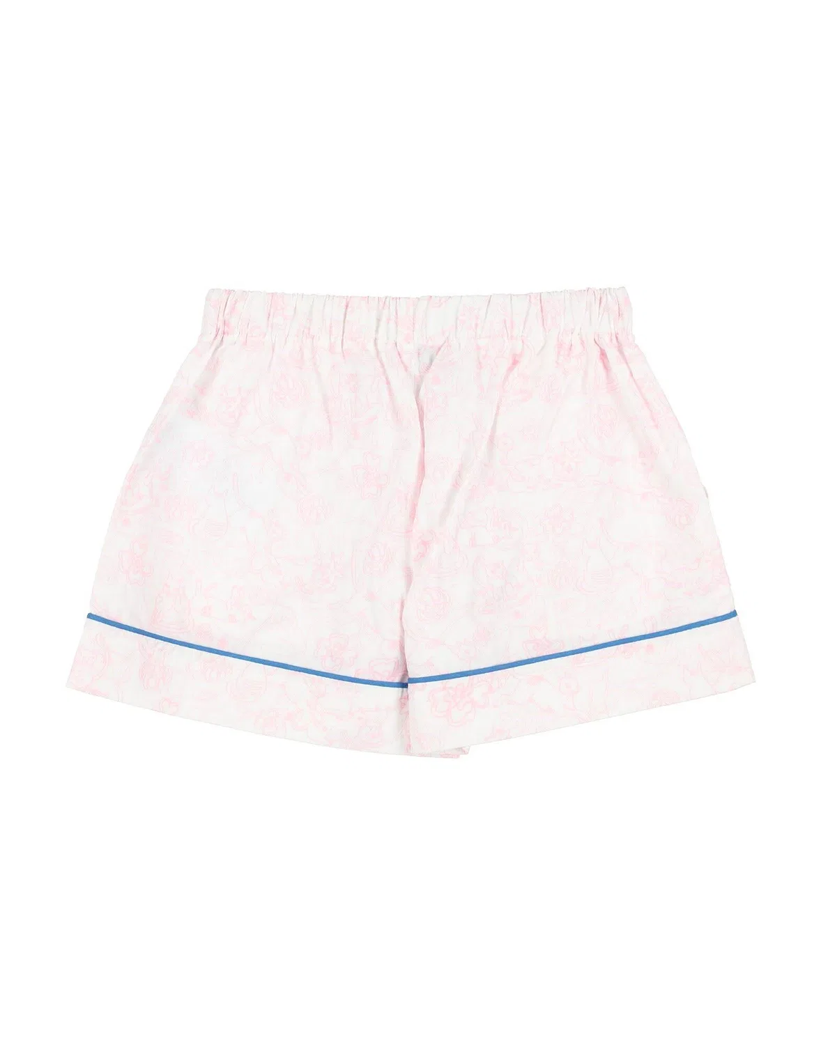 Детские шорты для девочек с принтом Philosophy di Lorenzo Serafini, Light Pink — фото 2