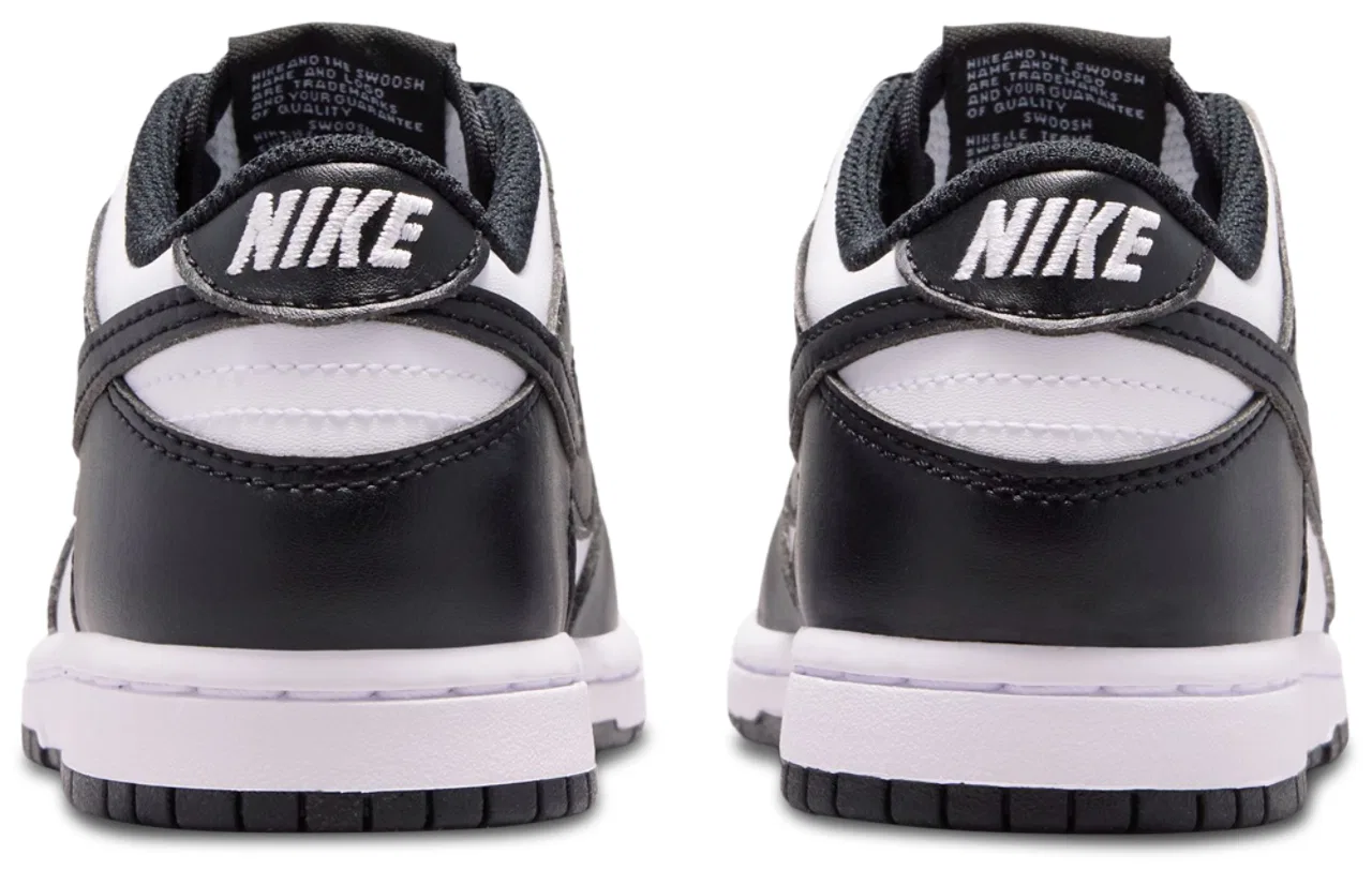 Кроссовки для мальчиков Dunk Low N Nike, черный/белый — фото 3