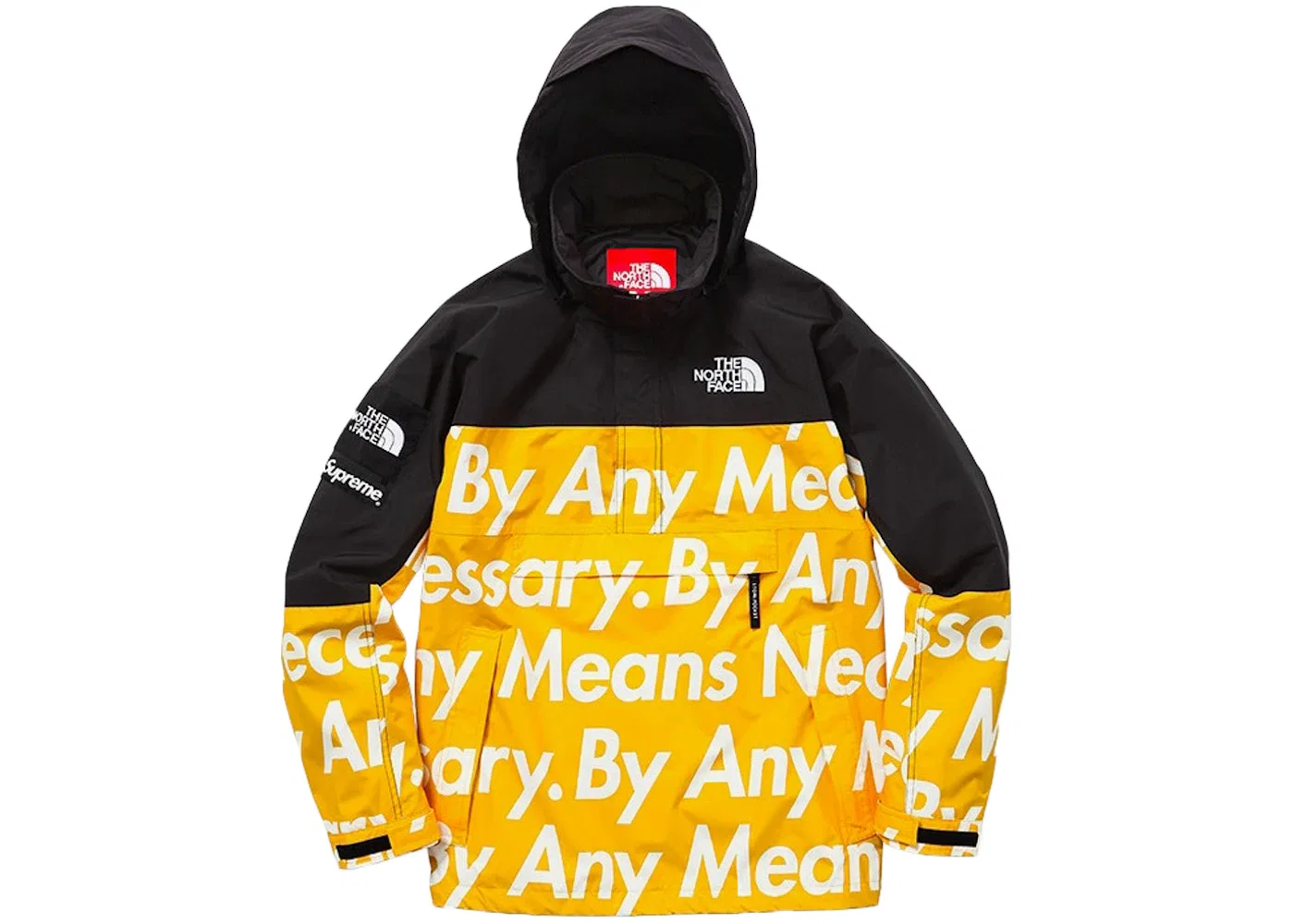 Мужская куртка с принтом The North Face By Any Means Supreme, Yellow