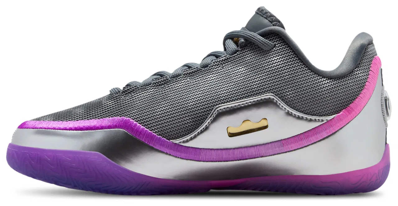 Кроссовки для мальчиков Nike LeBron XXIII, цвет Cool Grey/Black — фото 2