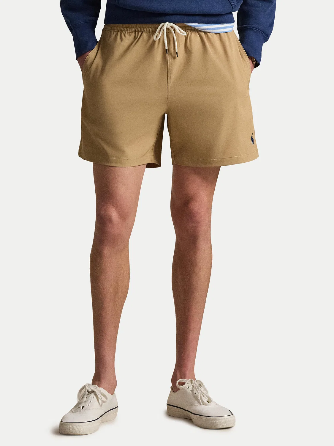 Мужские плавки-шорты стандартного кроя Polo Ralph Lauren, бежевый