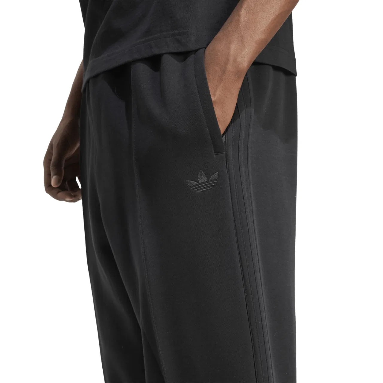 Мужские спортивные брюки Spacer Drill Track Pants Adidas, черный — фото 3