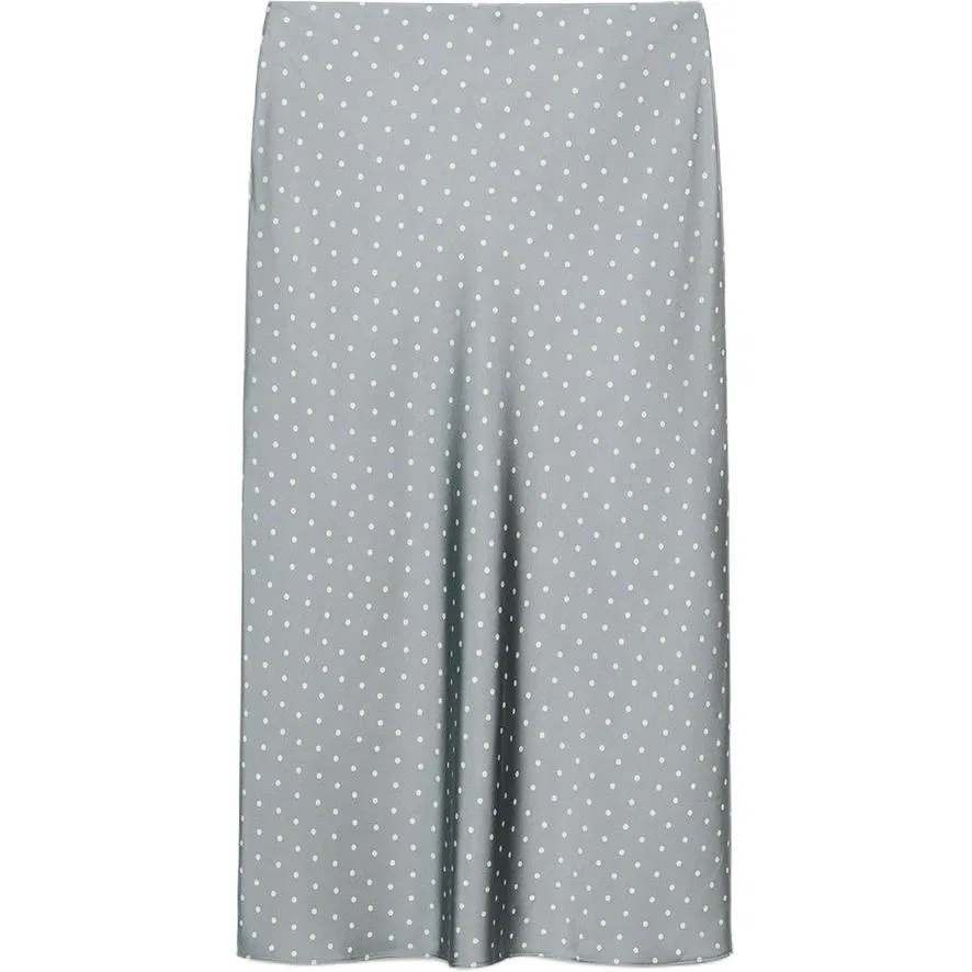 Женская длинная юбка Casual с принтом Blue/White, ZARA, Blue/White — фото 3