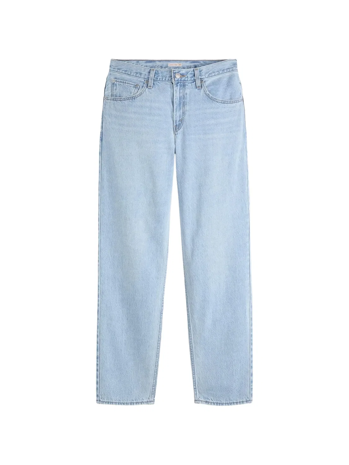 Джинсы зауженные с утяжкой сзади, синие Levi's, синий