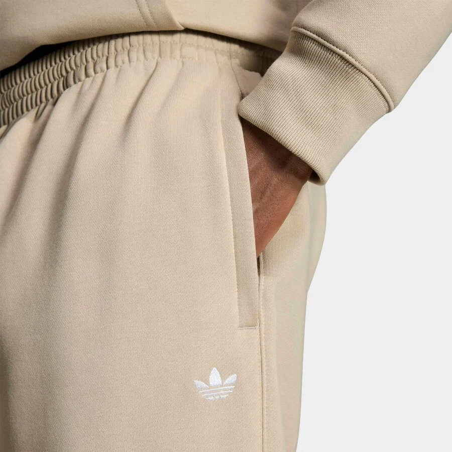 Брюки ADIDAS ORIGINALS свободного кроя 'Trefoil Essentials' телесного цвета — фото 3