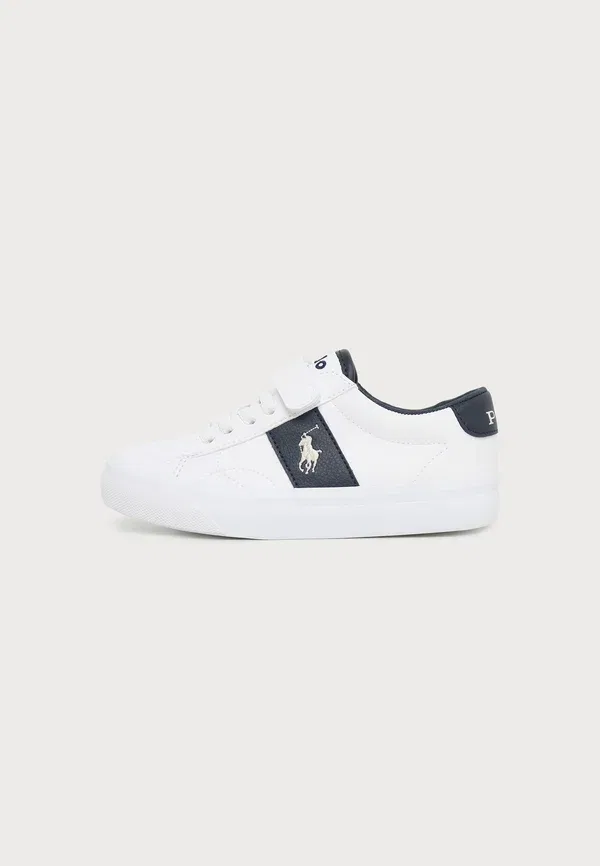 Кроссовки с застежкой-липучкой Ryley Polo Ralph Lauren белый, темно-синий, кремовый
