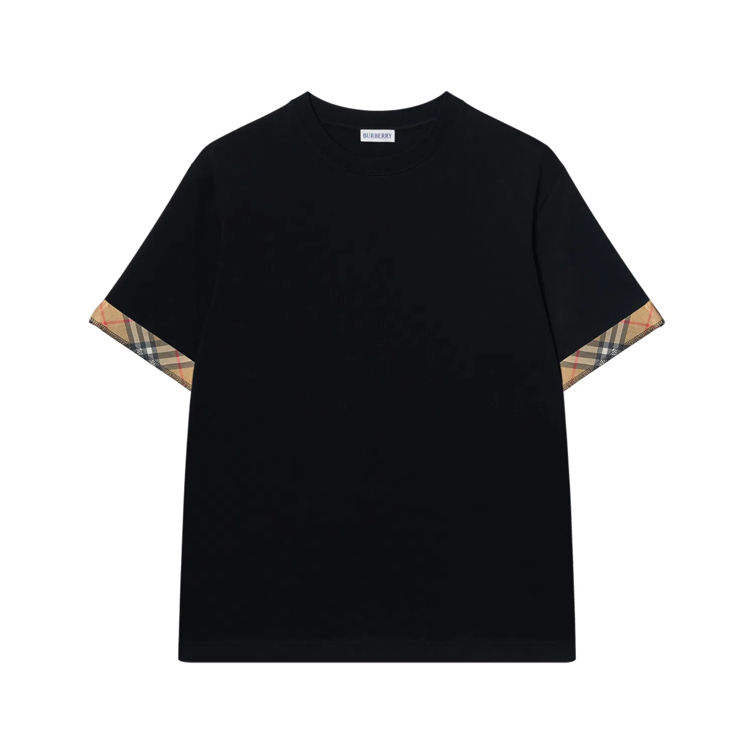 Футболка с принтом Crew Neck Burberry, Black — фото 4