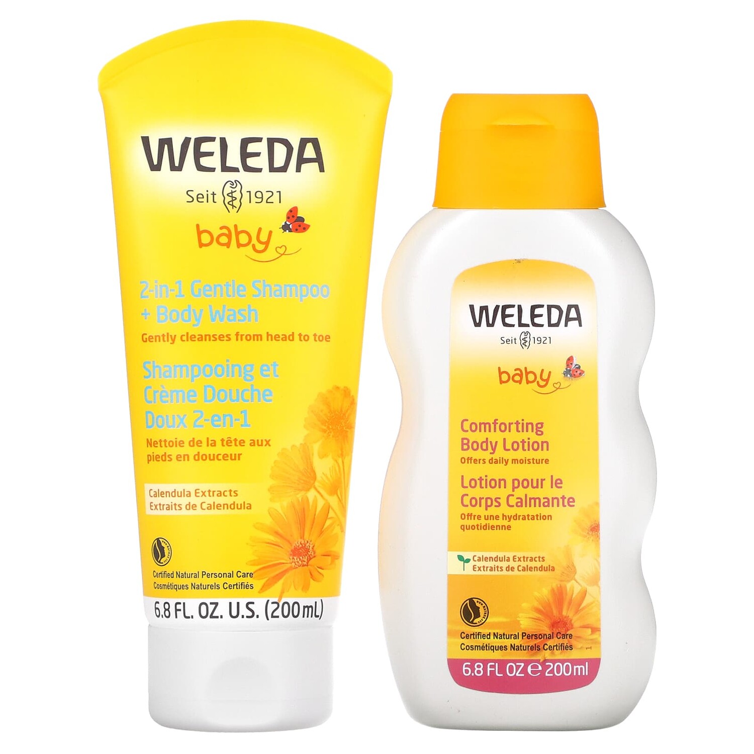 

Набор Средств Weleda по уходу для детей, календула