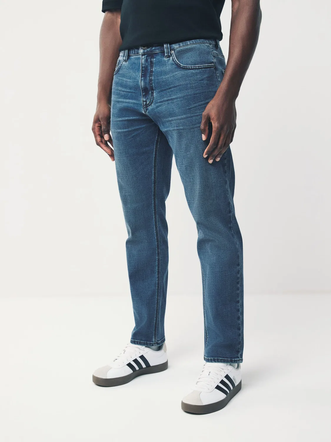 Джинсы slim fit Motionflex Next, голубой — фото 3