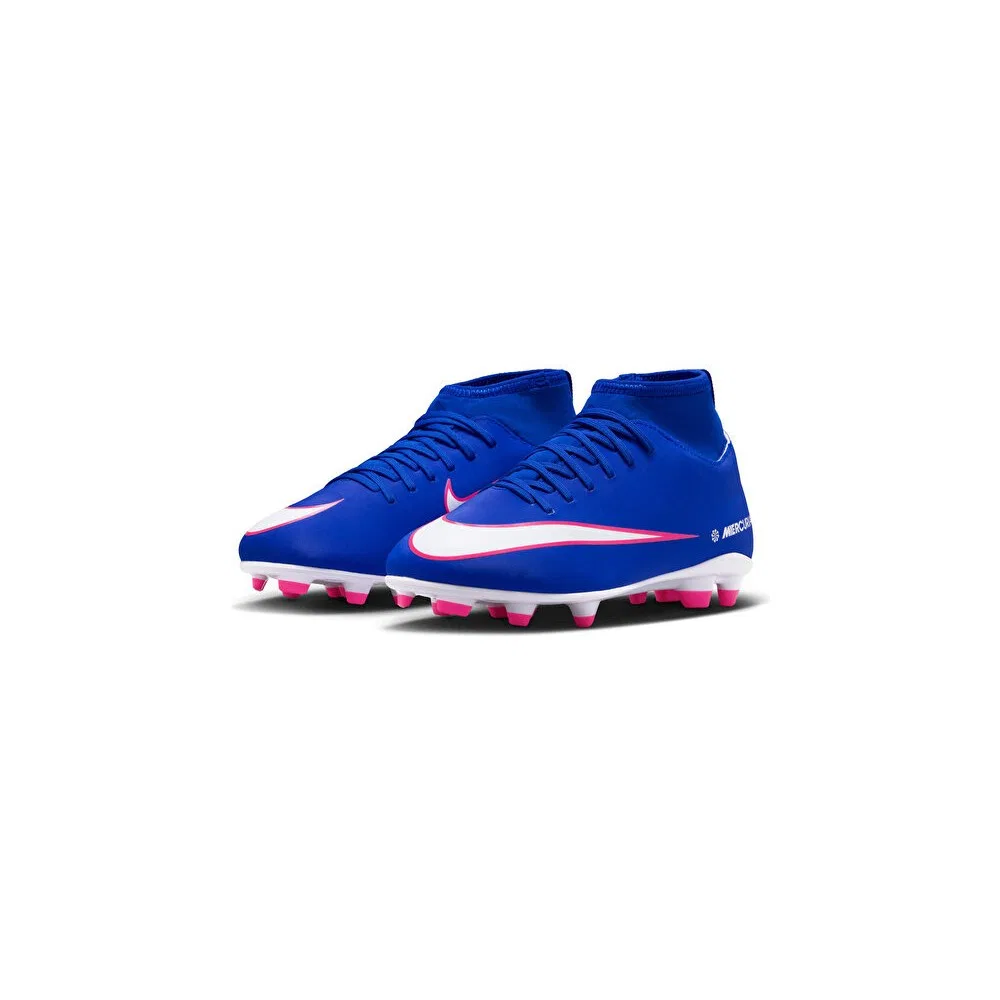 Детские футбольные бутсы Nike Mercurial Superfly 10 Club, Black — фото 3