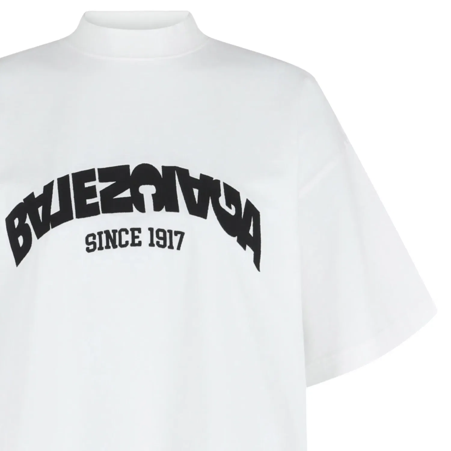 Футболка Balenciaga Backflip Oversized, белый — фото 3