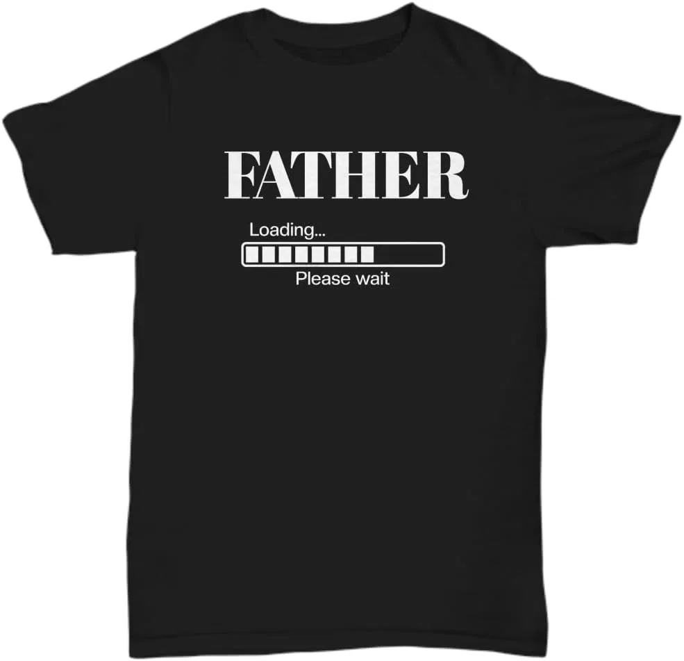 Мужская футболка с принтом Father Loading Gildan, Black