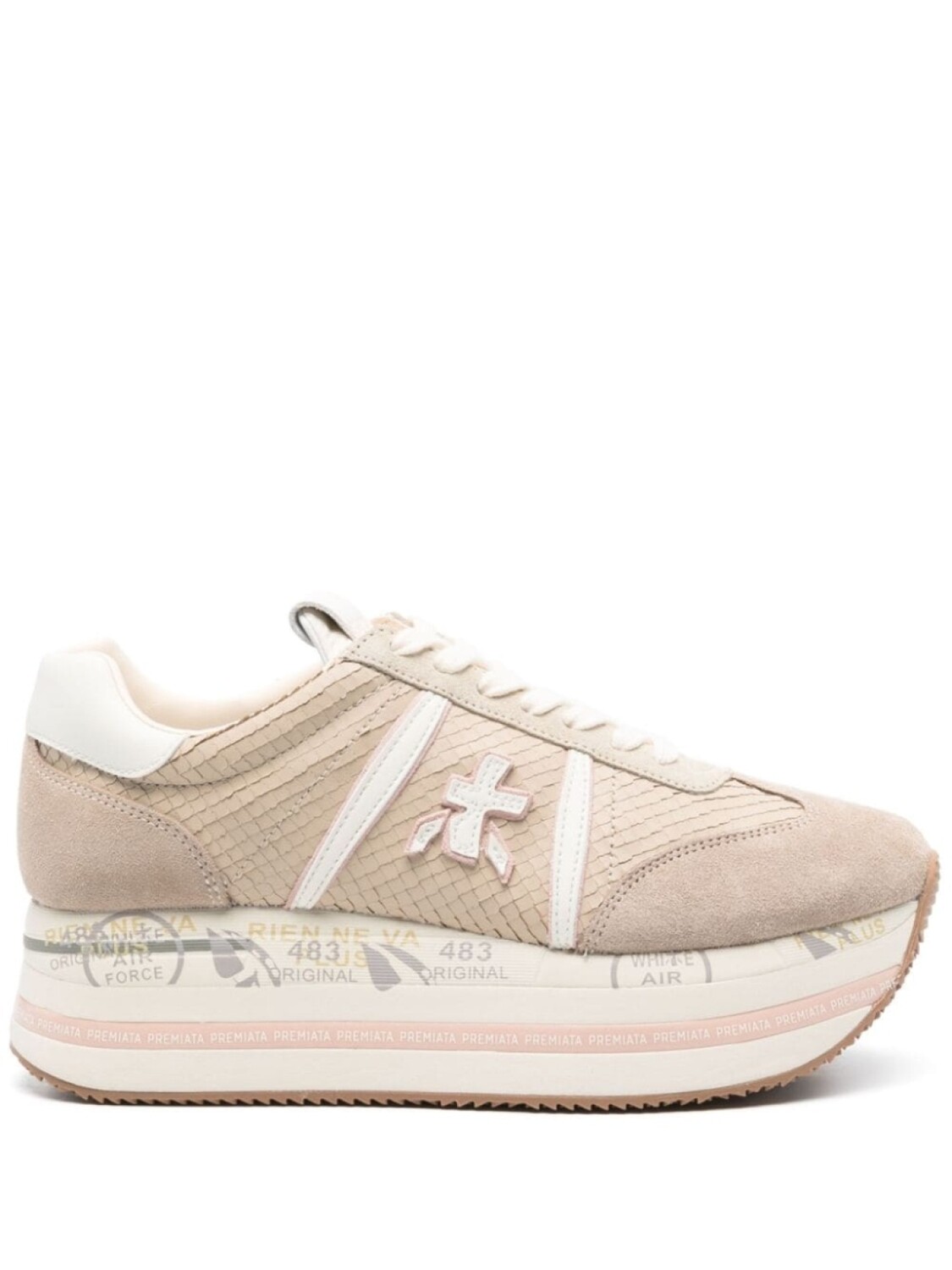 Premiata кроссовки Micol, нейтральный цвет