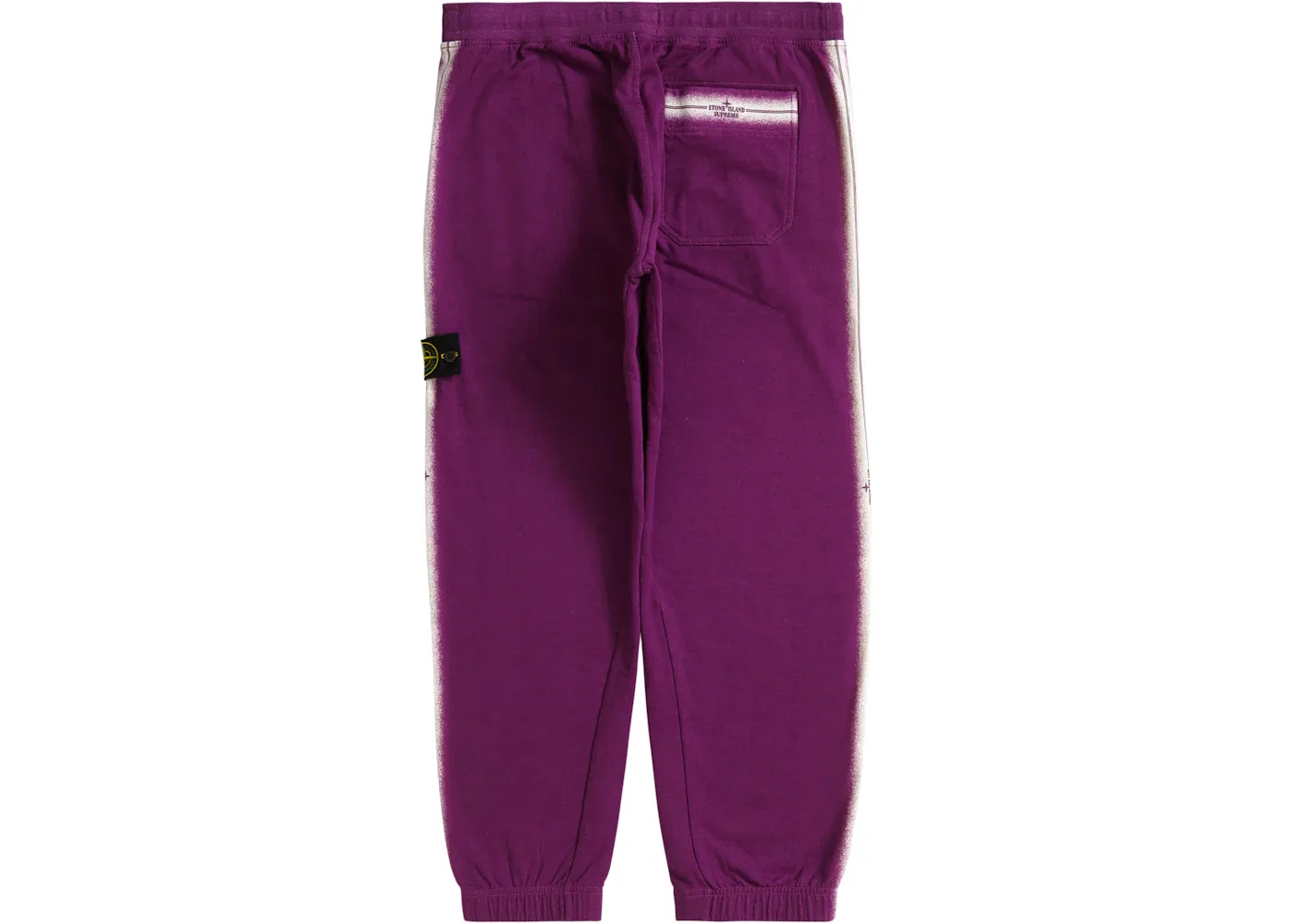 Мужские спортивные штаны с полосками Sweatpant Supreme, Purple — фото 2