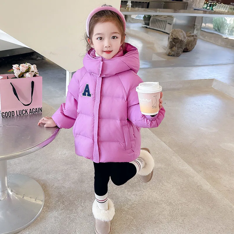 Детская пуховая куртка для девочек Sweet And Cool Style Lanza, Purple — фото 4