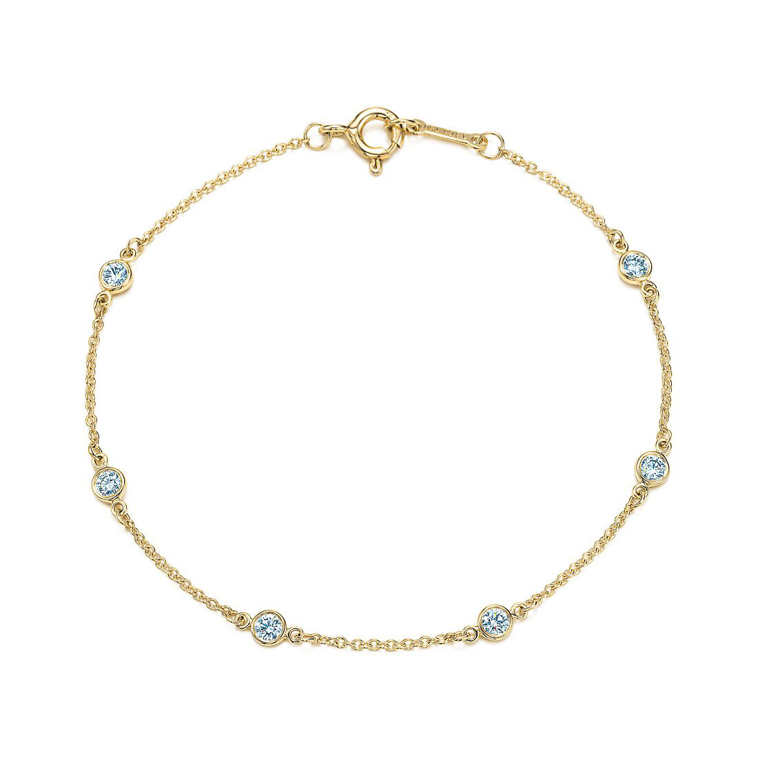 

Tiffany & Co. Elsa Peretti Diamonds by the Yard, золото/бриллиант