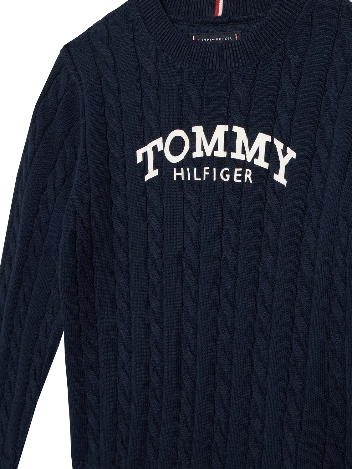 Пуловер стандартного кроя для мальчика Graphic Tommy Hilfiger, темно-синий — фото 3