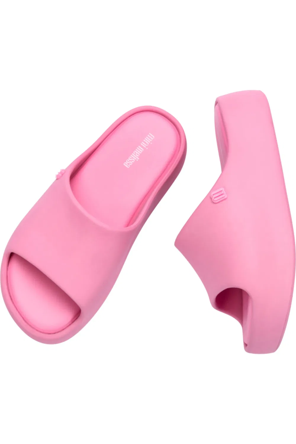 Сандалии детские платформа Free Slide Mini Melissa, розовый — фото 4