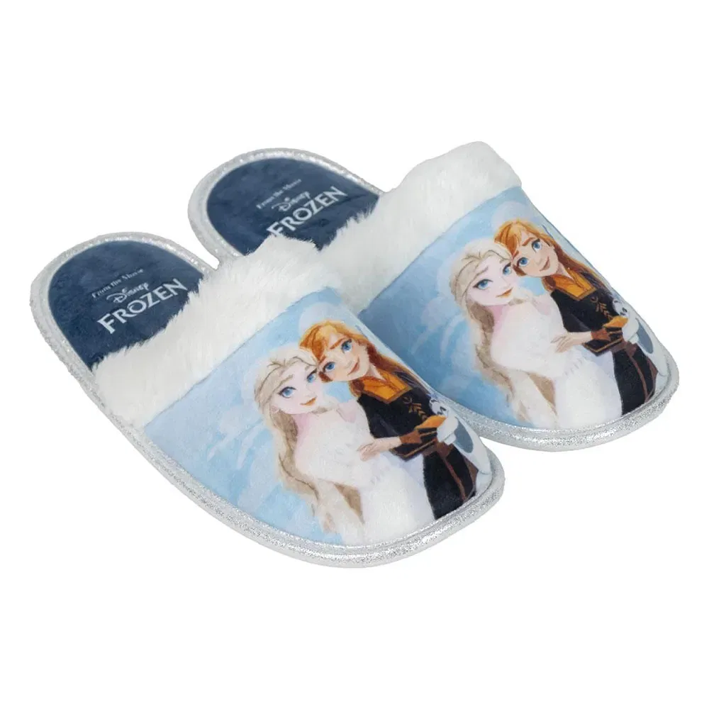 Детские тапочки с принтом Frozen Disney, Blue