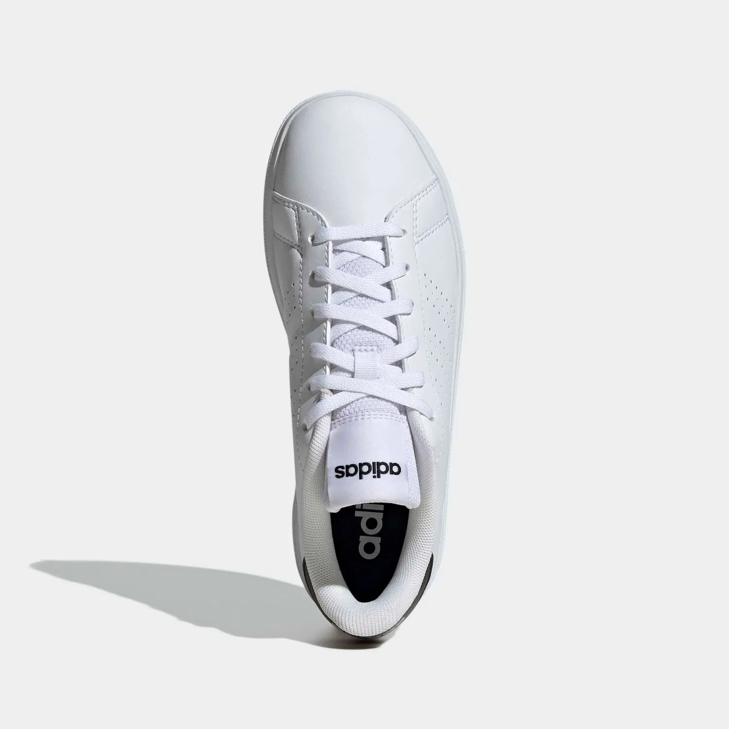 Детские спортивные кроссовки с тремя полосками Adidas Sportswear, Cloud White/Ftwr White/Core Black — фото 4