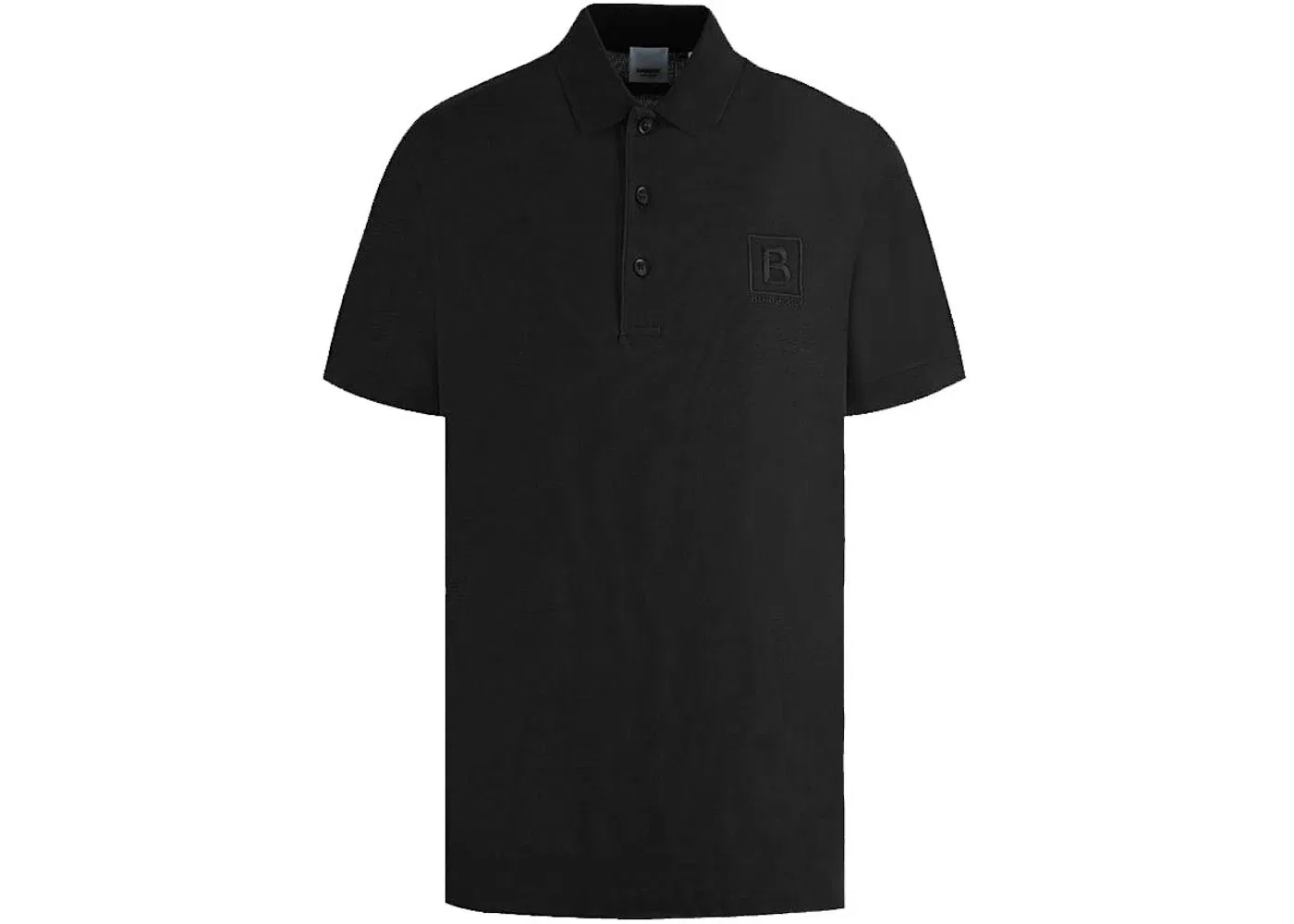 Мужская рубашка-поло с принтом Burberry, Black