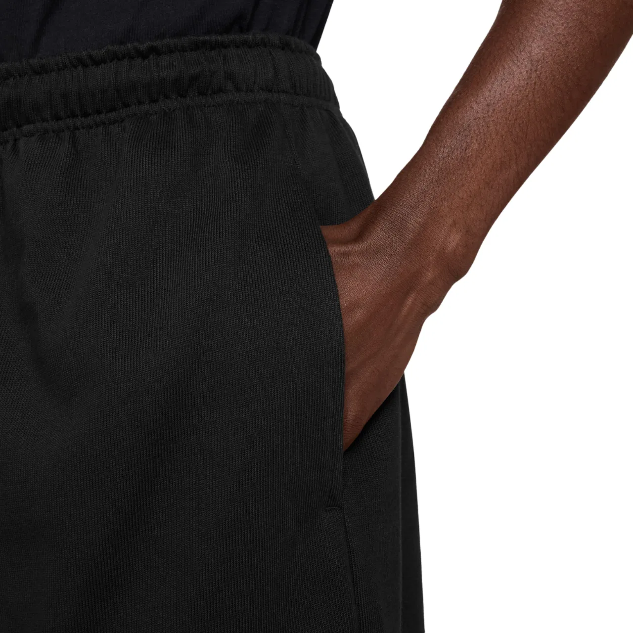 Мужские шорты свободного кроя Midweight Short Nike, черно-желтый — фото 4