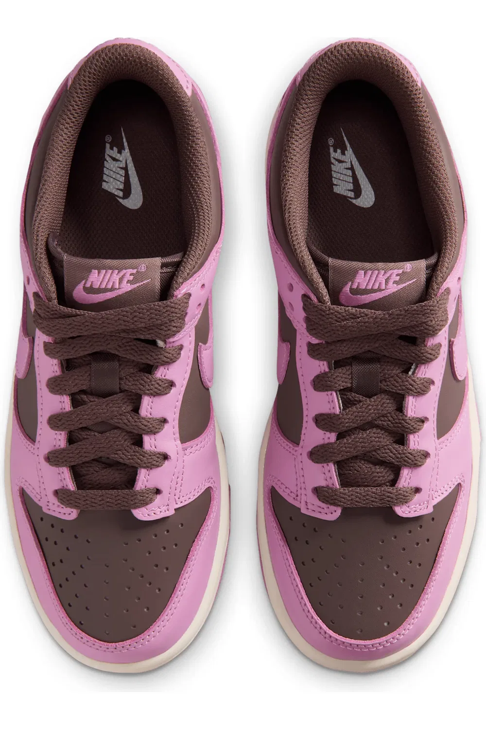 Кроссовки детские баскетбольные Dunk Low Nike, 500 Tattoo/Pale Ivory — фото 3