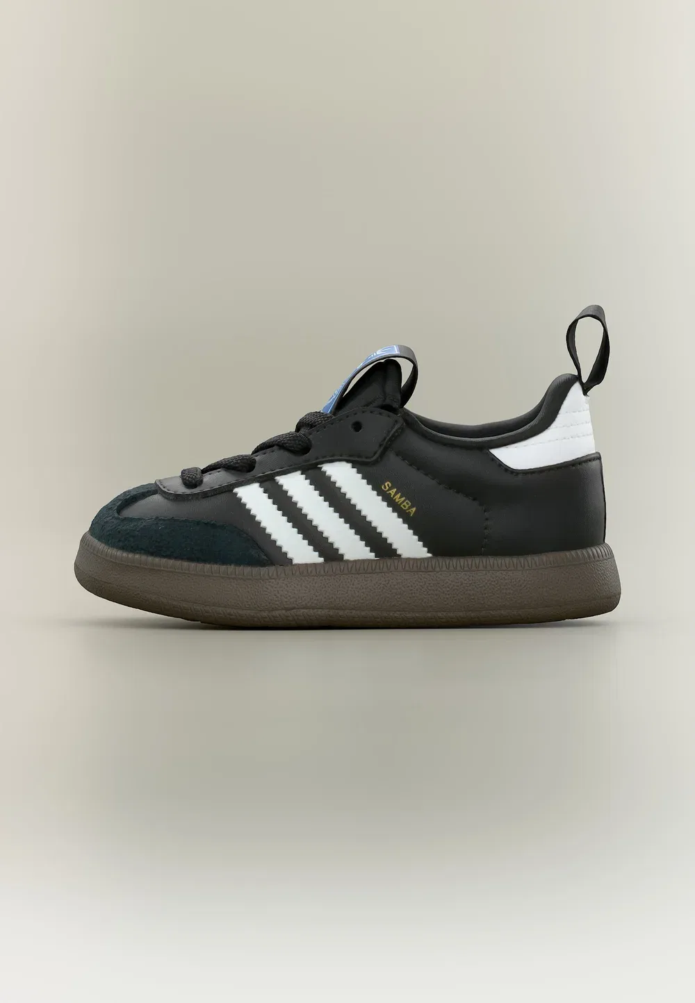 Кроссовки Samba Quickon унисекс Adidas Originals, Core Black/Footwear White/Gold-Coloured Metallic