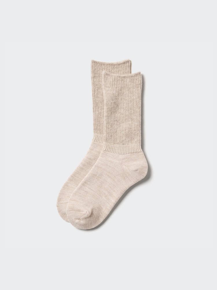 

Носки heattech суфле Uniqlo, цвет 31 бежевый