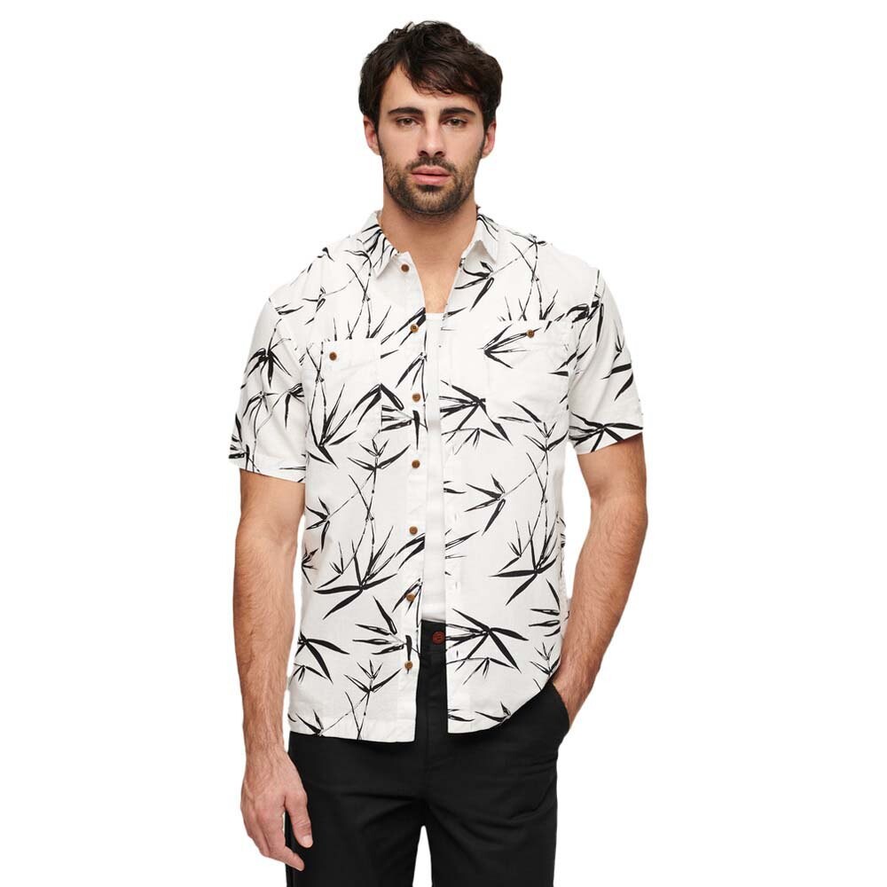 

Рубашка с коротким рукавом Superdry Beach, разноцветный