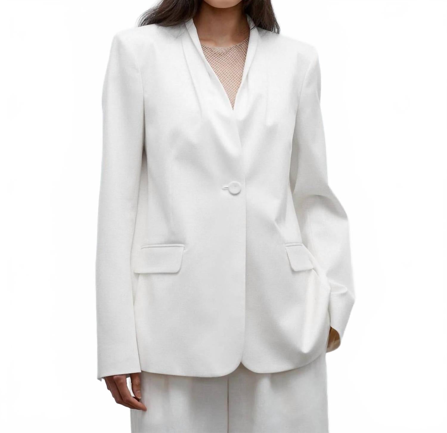 

Женская новая вечерняя куртка в цвете айвори TWP