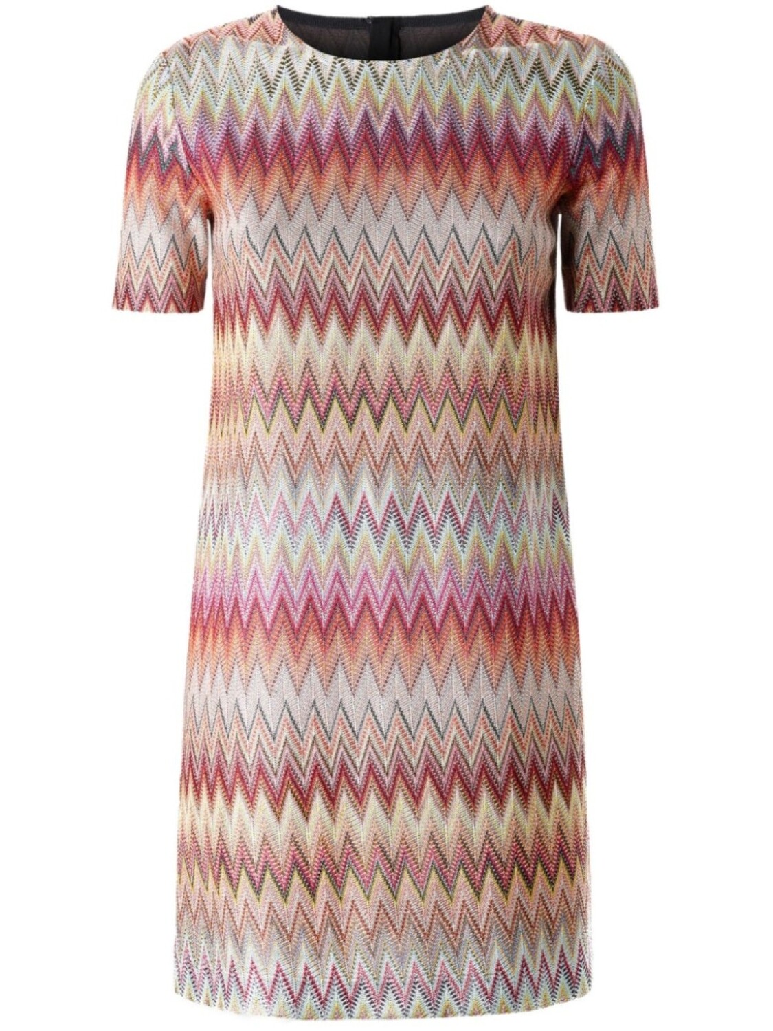 

Трикотажное мини-платье Missoni, нейтральный цвет