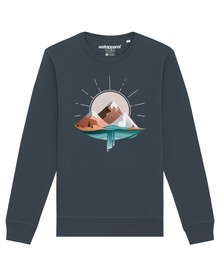 

Свитер Watapparel Sweatshirt Sunrise & Lake, антрацит