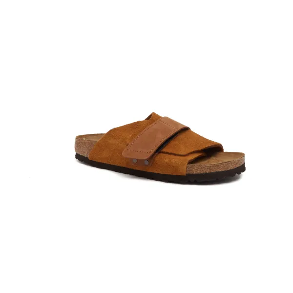 Кожаные киотские тапочки Birkenstock, коричневый
