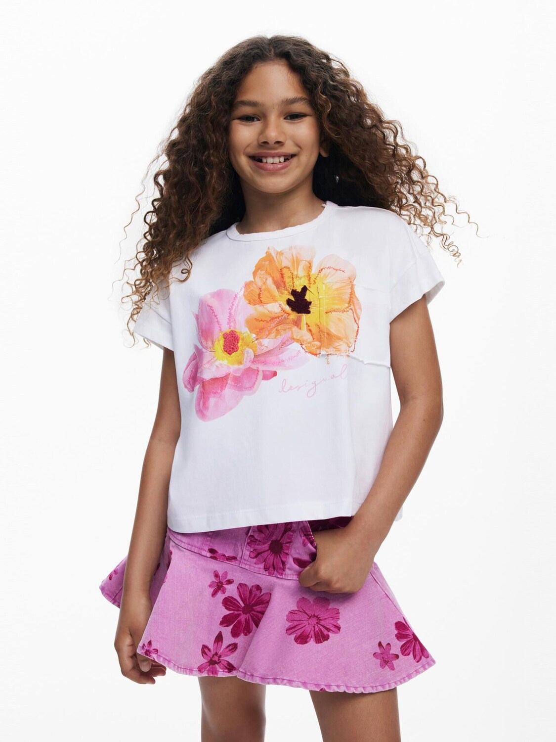 Desigual Футболка в белом цвете — фото 3