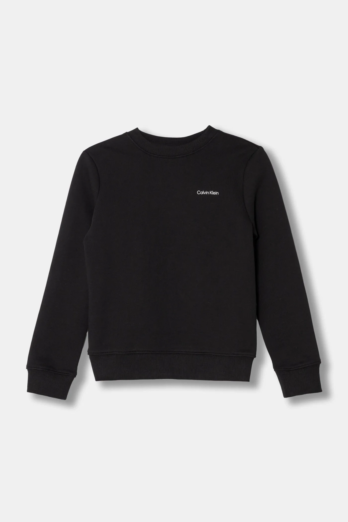 

Детская хлопковая толстовка 0 Calvin Klein Jeans, черный