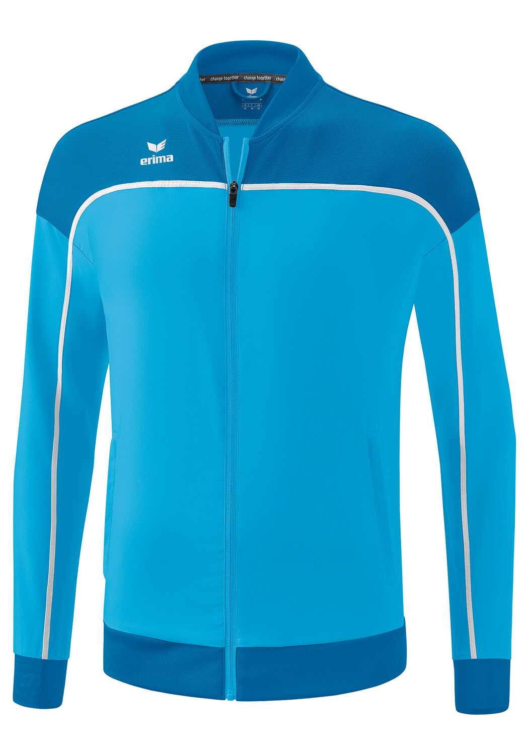 

Спортивная куртка erima Change By Erima Präsentationsjacke, цвет curacao/mykonos/weiß
