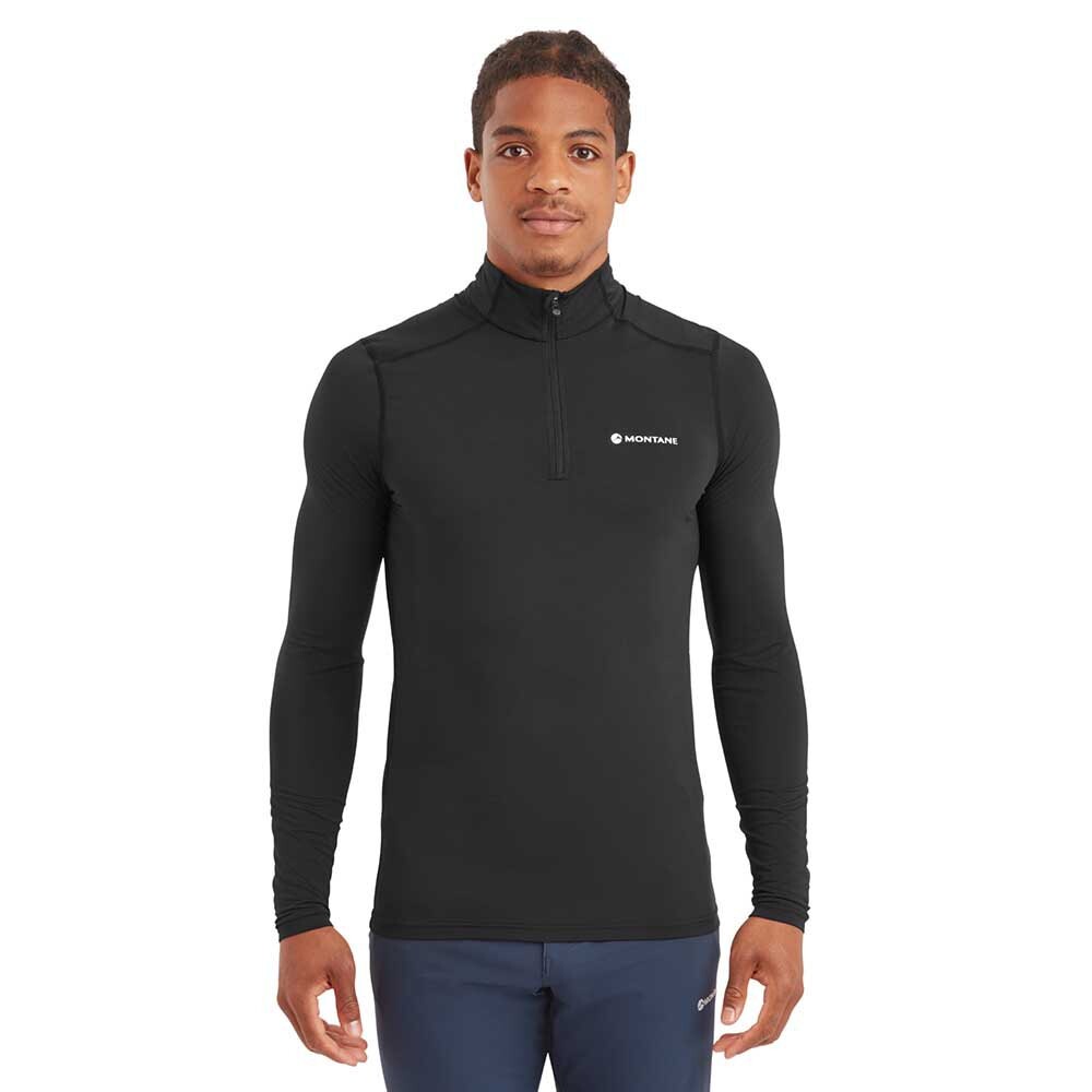 

Лонгслив Montane Dart XT Half Zip, черный