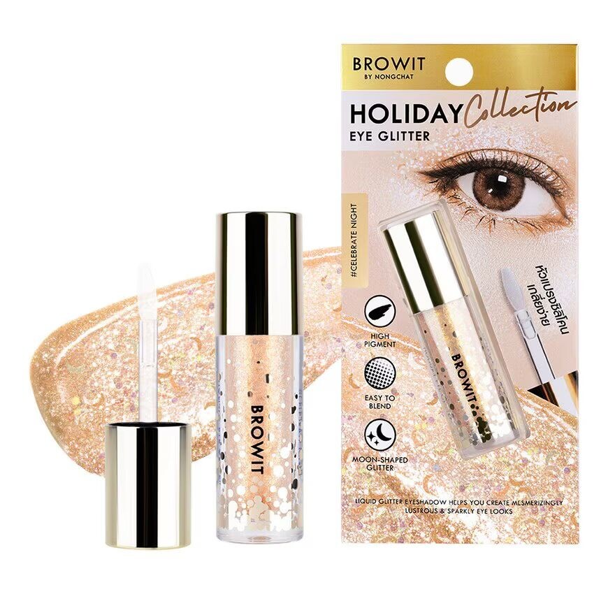 

Browit Праздничные блестки для глаз 3г. Празднуйте ночь, Celebrate Night