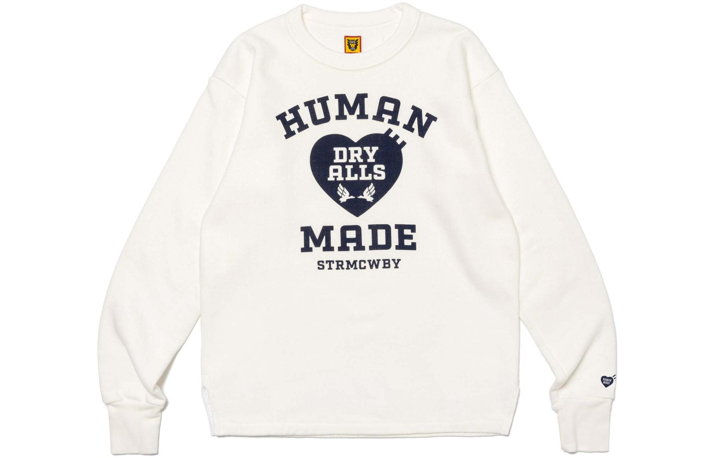 

Футболка с принтом логотипа HUMAN MADE, белая
