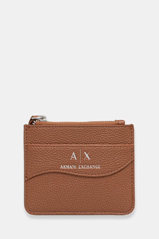 

Футляр для карт Armani Exchange, коричневый