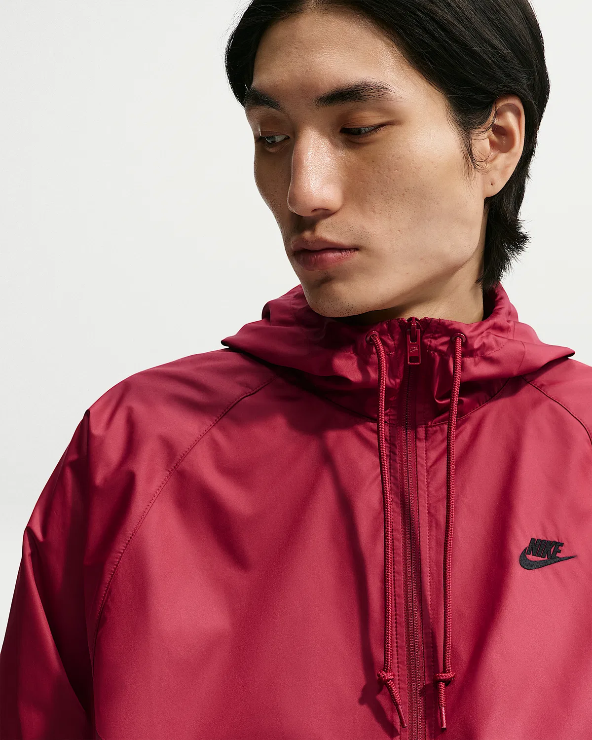Мужская утепленная куртка Nike Windrunner, Team Crimson/Black/Black — фото 3