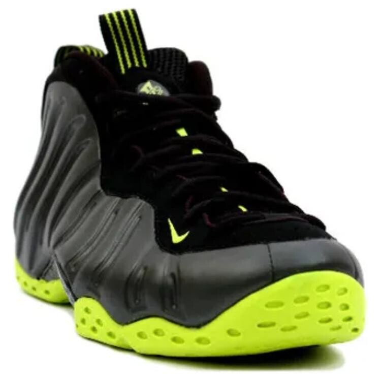 Кроссовки Nike Foamposite One Vintage Basketball Shoes Men Mid-top Black, черный — фото 4