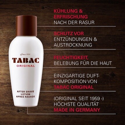 Tabac Original от Maurer And Wirtz для мужчин, 5,1 унции лосьона после бритья, Maurer & Wirtz — фото 2