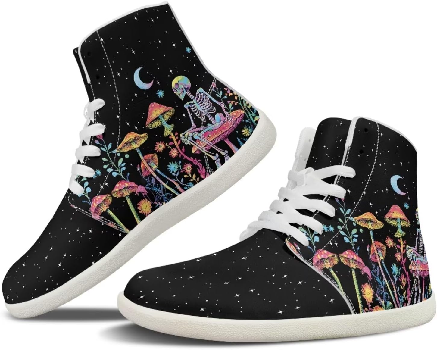 

Женские/мужские белые высокие кроссовки Chaqlin из кожи с классической шнуровкой, модные, противоскользящие, с широкой мягкой носочной частью, повседневные, для ходьбы и тенниса