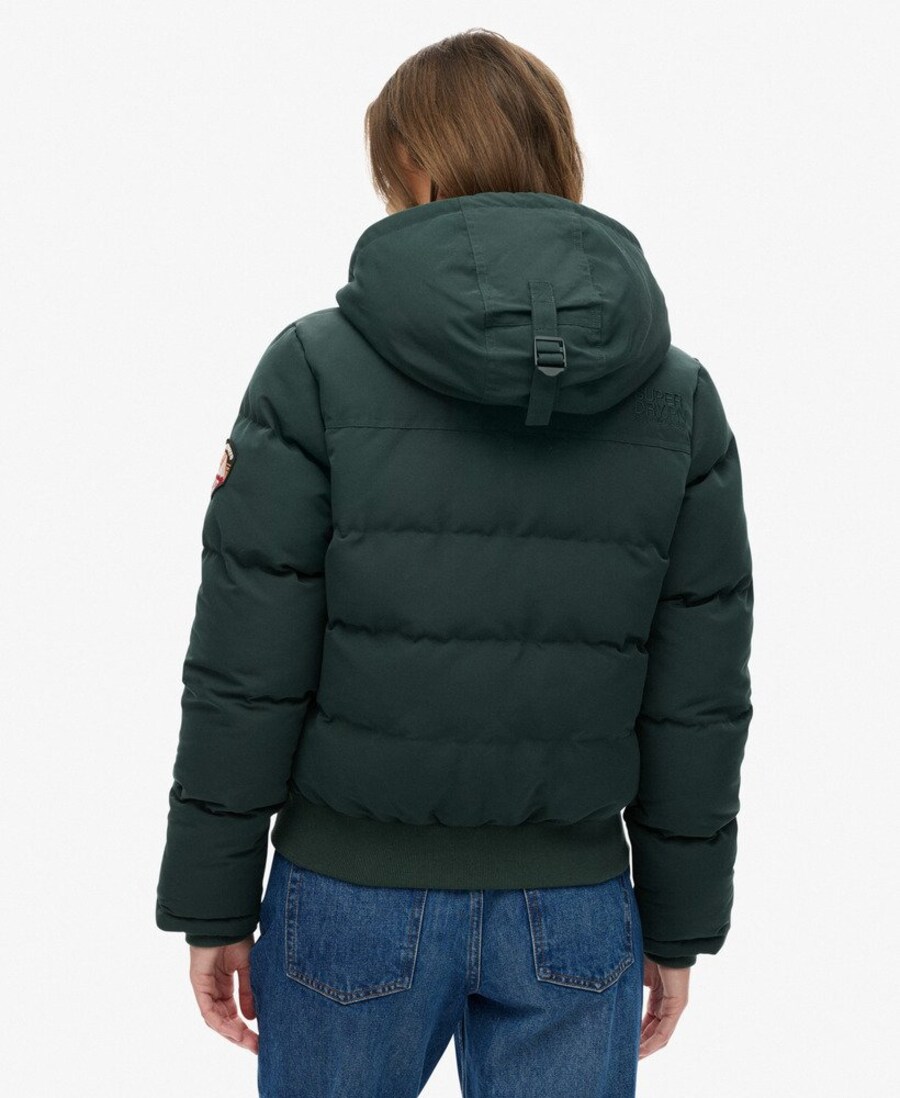 Куртка межсезонная Superdry Everest, темно-зеленый — фото 3