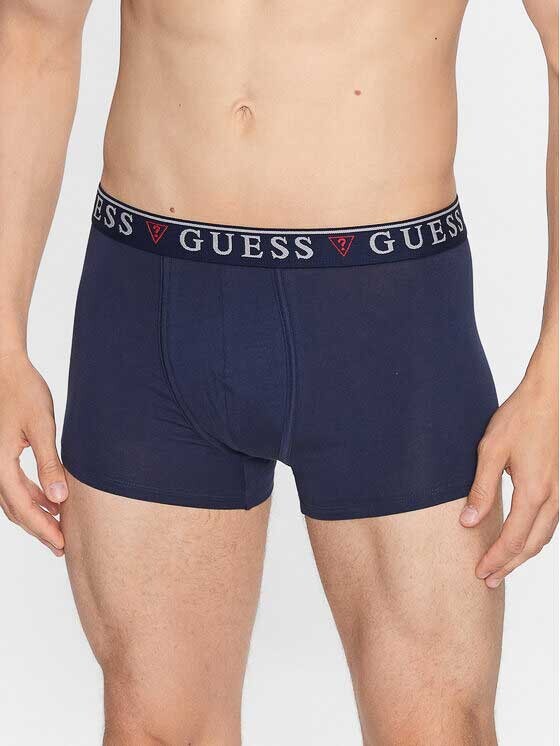 

Боксеры Guess BRIAN HERO BOXER TRUNK 3 PACK, синий