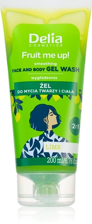 

Очищающее средство для лица и тела Delia Cosmetics FRUIT ME UP!, Lime 200 ml