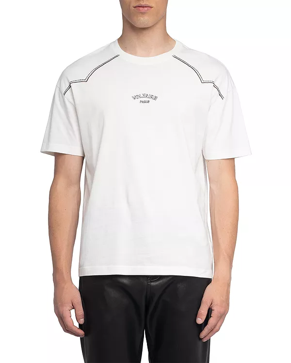 

Футболка в стиле вестерн от Toddy hc decoupes Zadig & Voltaire, белый